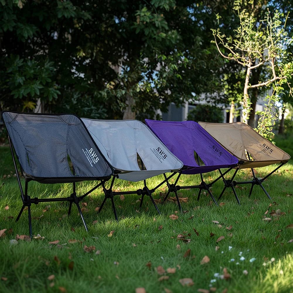 Chaise lune démontable pliante - Siège confortable pour pêche, plage et activités extérieures