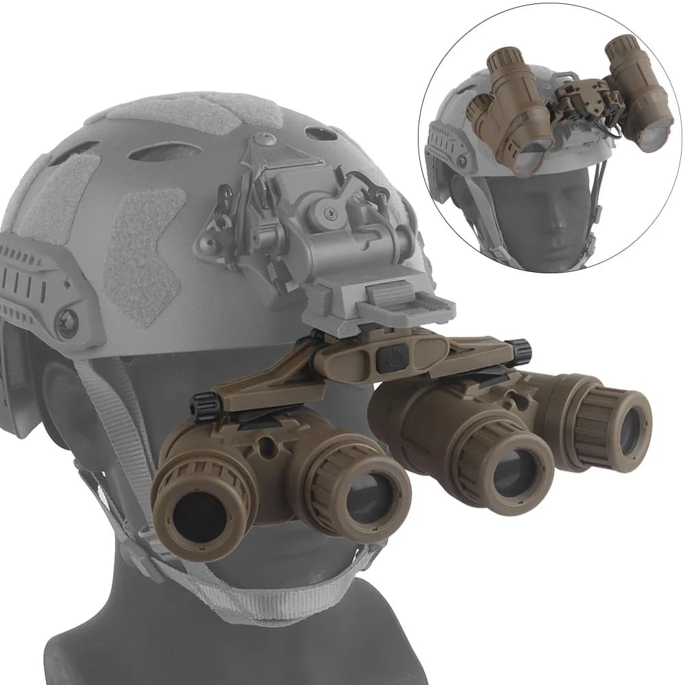 Jumelles vision nocturne tactiques GPNVG 18 modèle factice - Cosplay airsoft décoration pêche