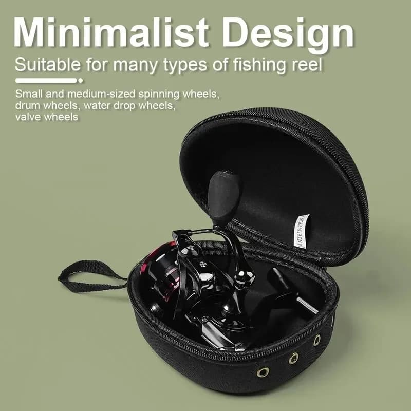 Étui moulinet pêche EVA portable - Protection étanche pour moulinets spinning, drum et raft