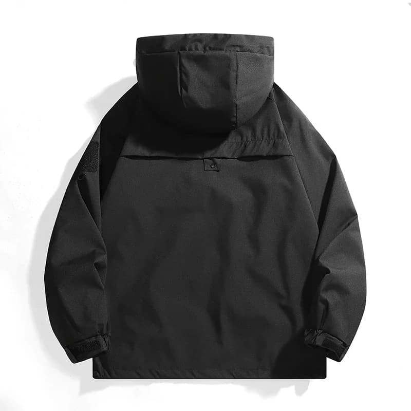 Veste de pêche imperméable unisexe - Coupe-vent respirant pêche camping automne homme femme