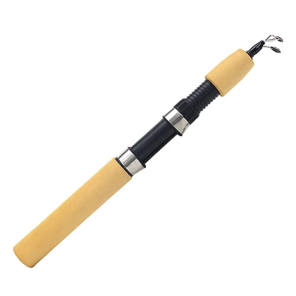 Canne à pêche sur glace rétractable portable 2023 - 60cm 80cm 1M pour pêche hivernale spinning