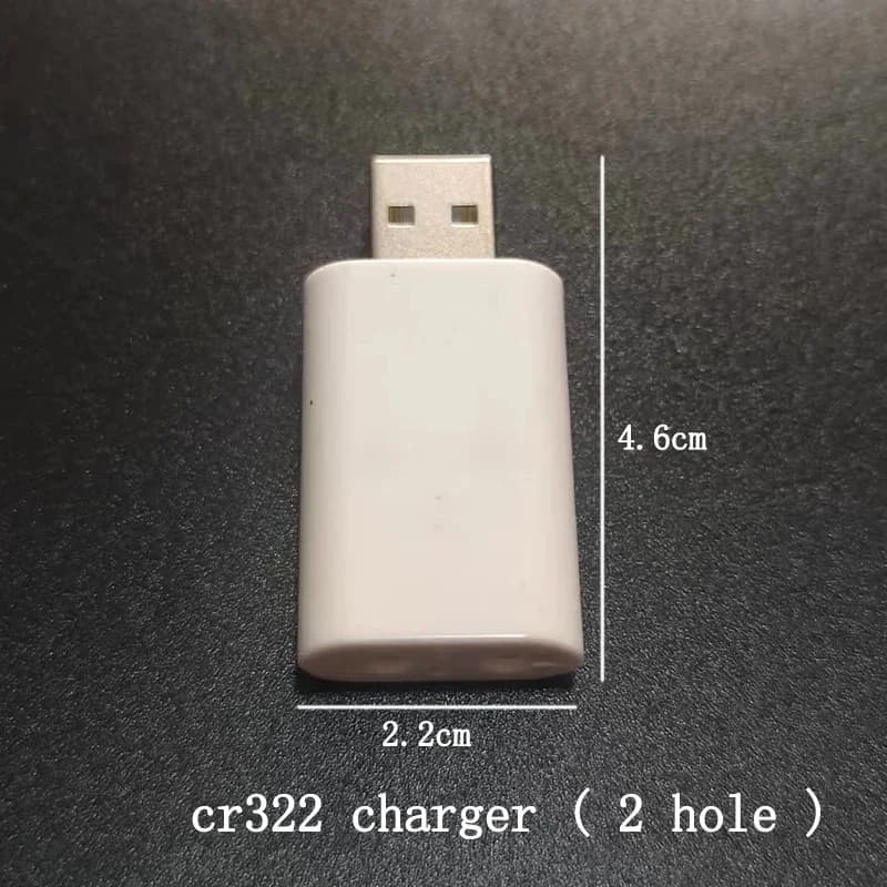 Chargeur USB pour batterie rechargeable CR425 CR322 et lumière de pêche lumineuse, flotteur électronique pour la