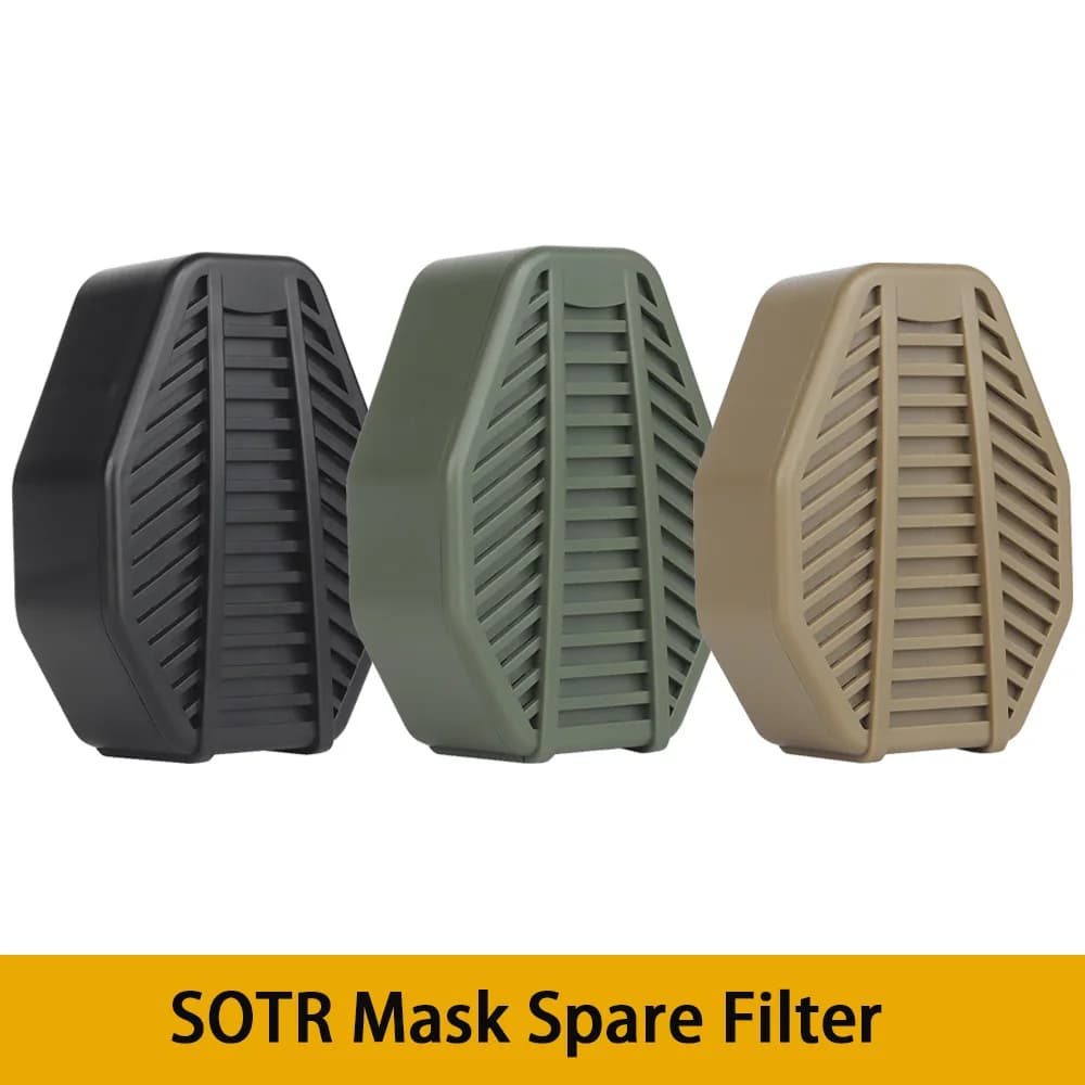 Filtre HEPA H11 masque SOTR - Protection respiratoire pêche zones poussiéreuses