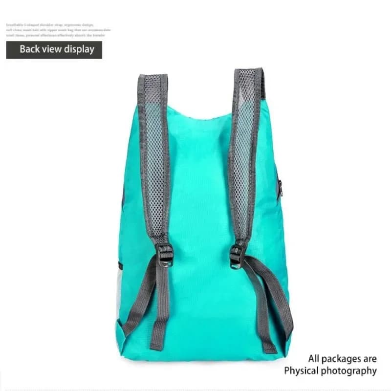 Sac à dos pliable ultraléger homme femme étanche grand volume, sac voyage léger sport outdoor et daypack