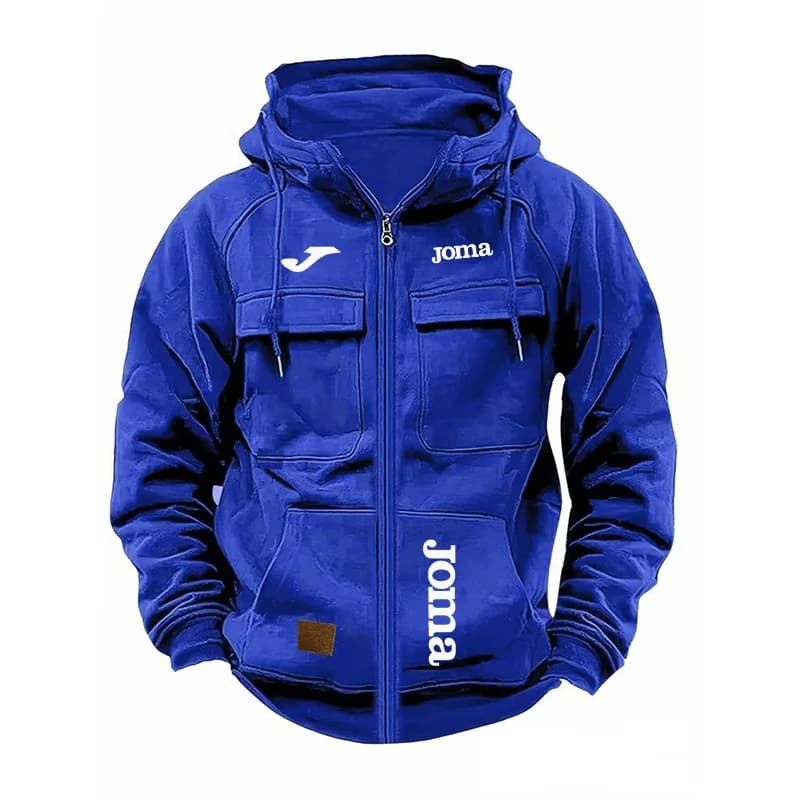 Veste pêche polaire homme Joma - Vêtement chaud avec multiples poches pour pêche hivernale