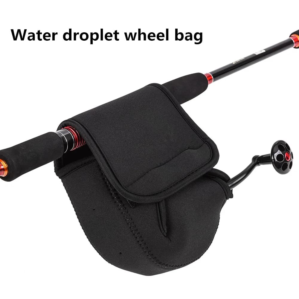 Housse néoprène étanche pour moulinet de pêche spinning taille S/M/L protection complète
