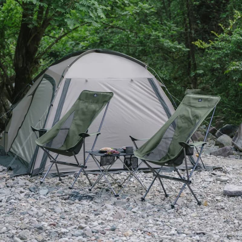 Fauteuil Naturehike dossier haut extérieur - Siège confortable ergonomique pour pêche et camping