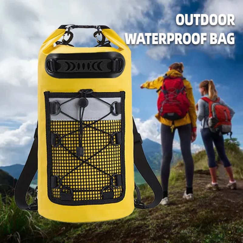 Sac à dos étanche PVC pour plongée kayak et surf - Sac de compression sec pour équipement nautique