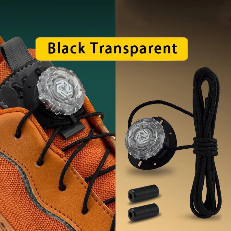 Lacets automatiques à boucle pivotante sans nœud pour chaussures, enfants adultes, idéaux pêcheurs