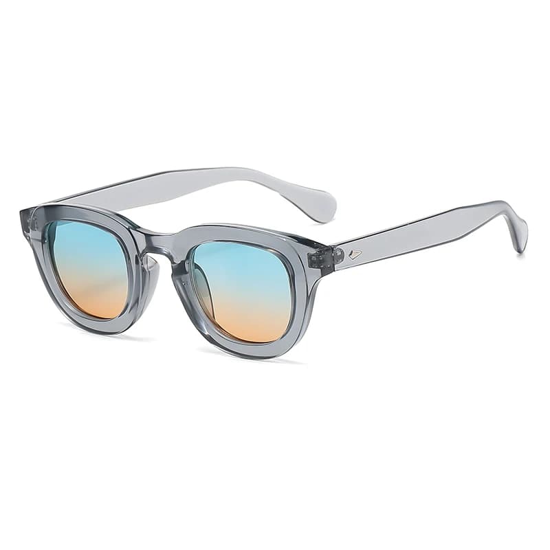 Lunettes de pêche femmes 2024 - Cadre ovale épais visage fin - Multi-couleurs UV400