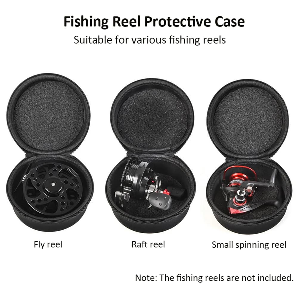 Étui protection moulinet pêche EVA : housse étanche pour moulinets spinning, raft et fly fishing