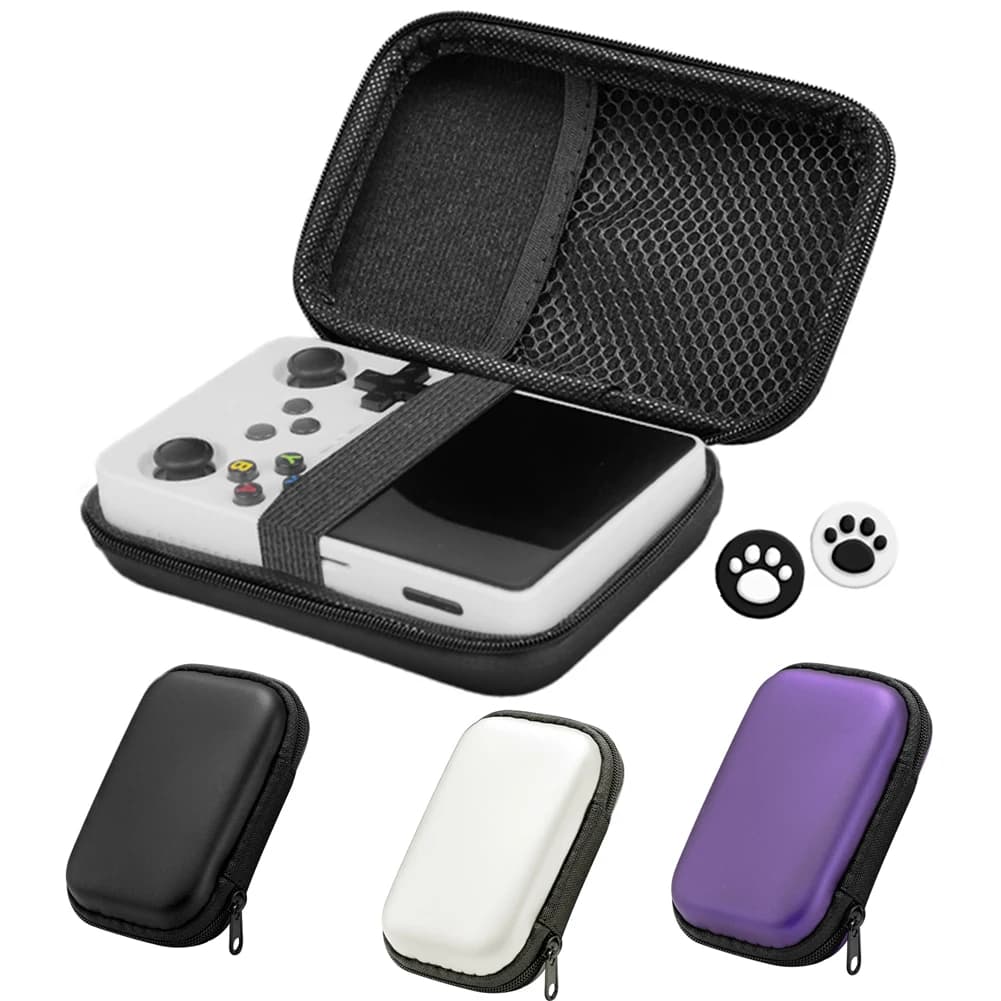 Étui de transport EVA rigide anti-choc - Coque voyage portable pour Miyoo Mini Plus et consoles similaires