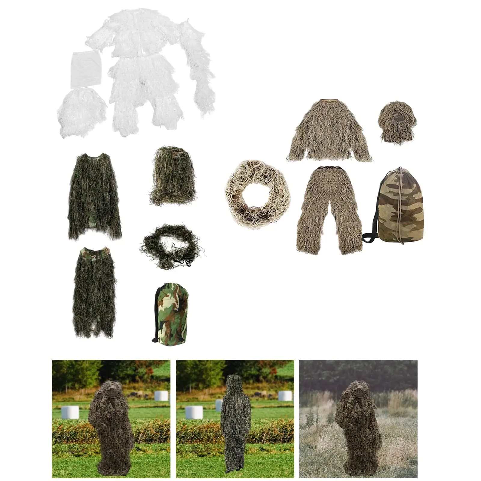 Combinaison ghille enfants halloween observation oiseaux extérieur pantalon vêtement pêche en famille
