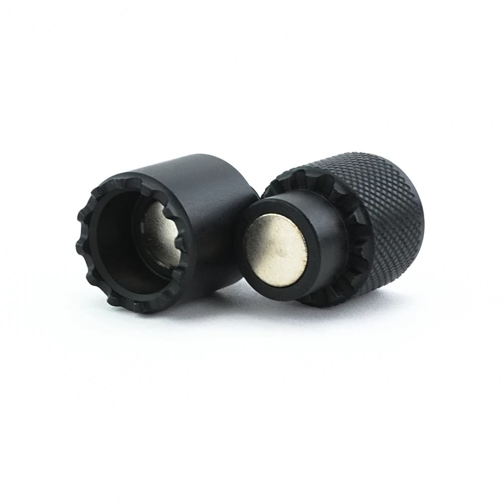 Connecteur Quick Change Hirisi AQ210 Aluminium pour Alarme de Pêche et Rod Pod - Adaptateur Carpe