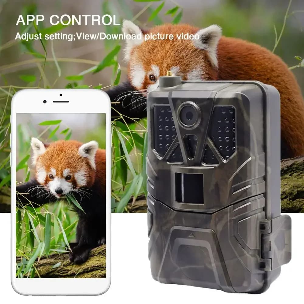 HC-910 Pro 36MP 4G trail cam - Photo trap 4K waterproof night vision motion detection