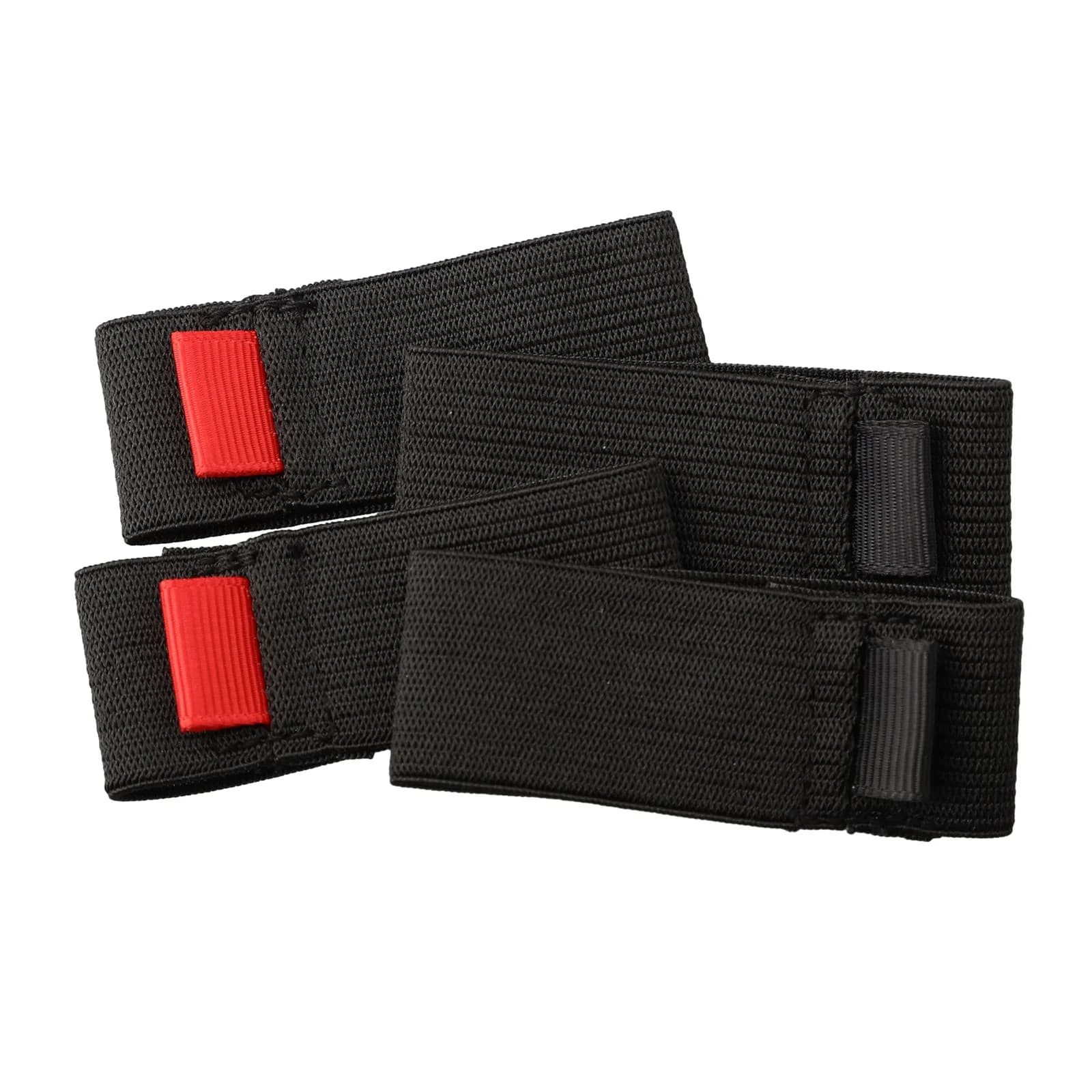 Lot 4 Ceintures Élastiques pour Bobine de Moulinet Pêche Noir Rouge Protections Accessoires S M L LL