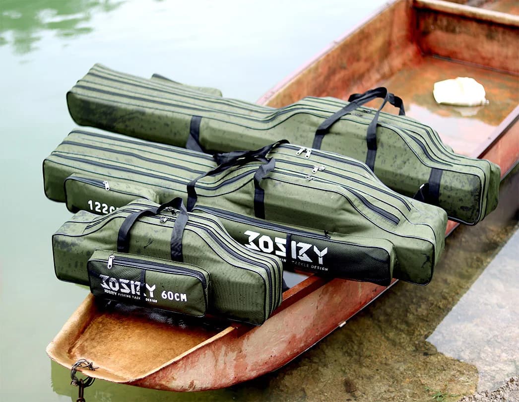Sac de transport pliable pour cannes à pêche - Étui multi-fonctions waterproof - Tailles 60 à 182 cm