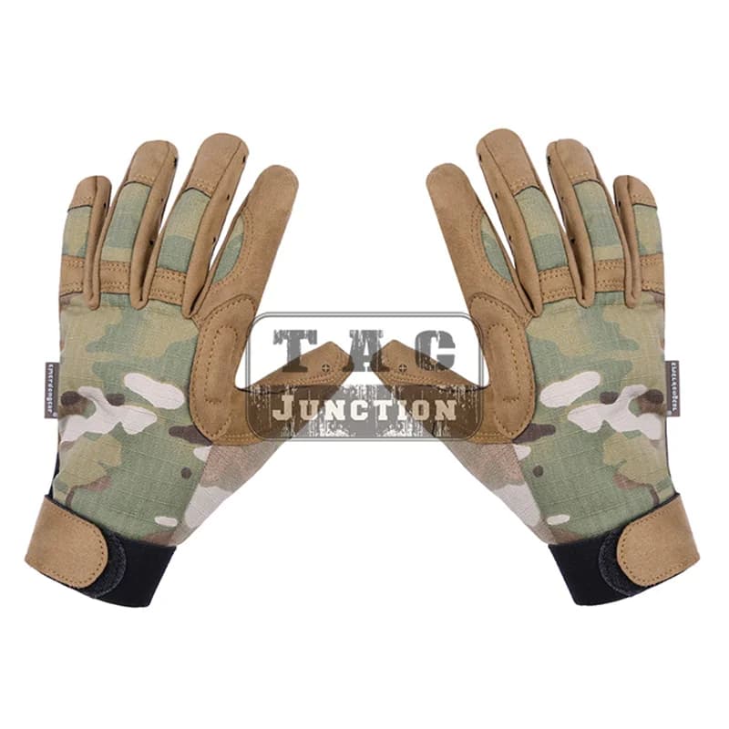 Gants Emerson tactiques assaut léger camouflage toutes saisons pêche airsoft chasse