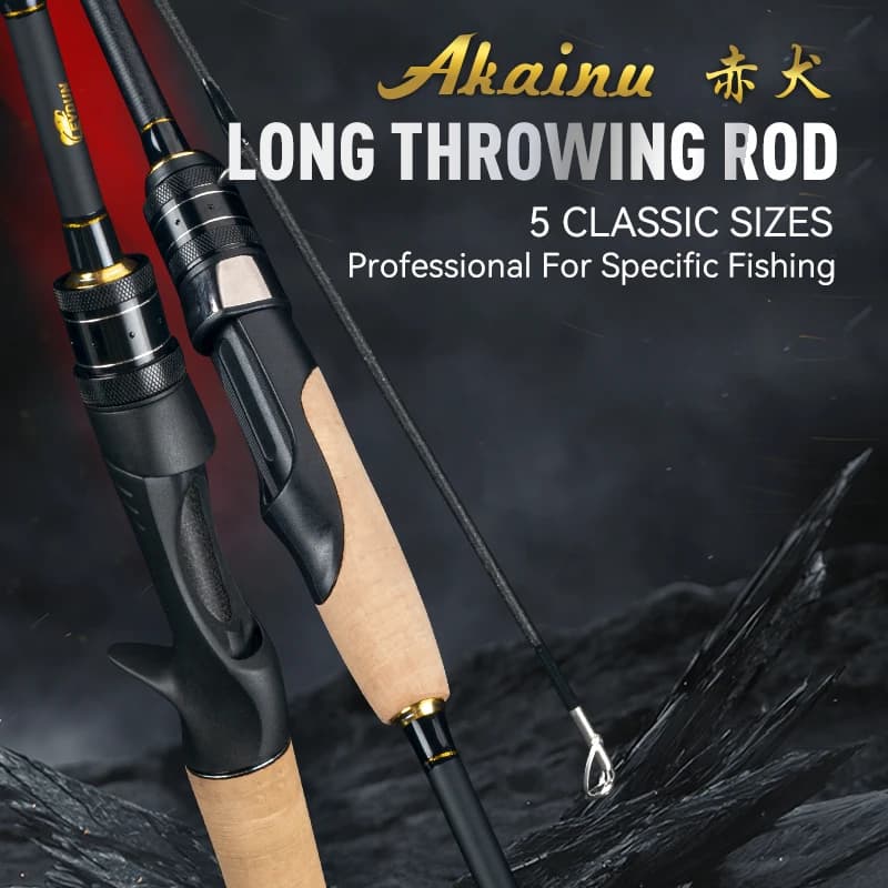 Canne ultralight LEYDUN AKAINU S632UL à C692MH voyage feeder spinning casting qualité premium