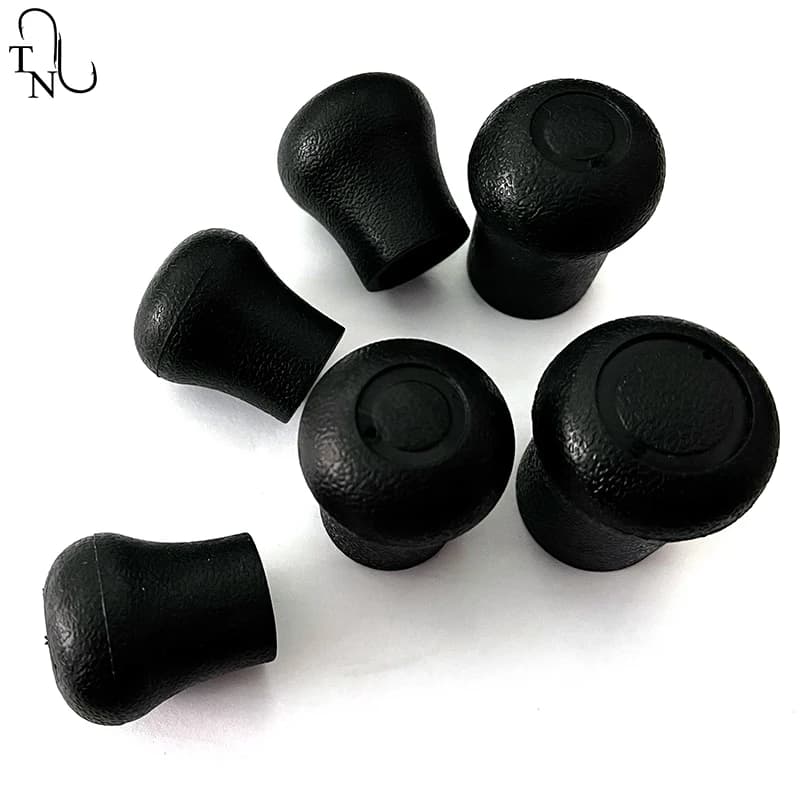 Bouchon de talon TN06-1 pour cannes à pêche avec protection renforcée et capuchon gimbal durable