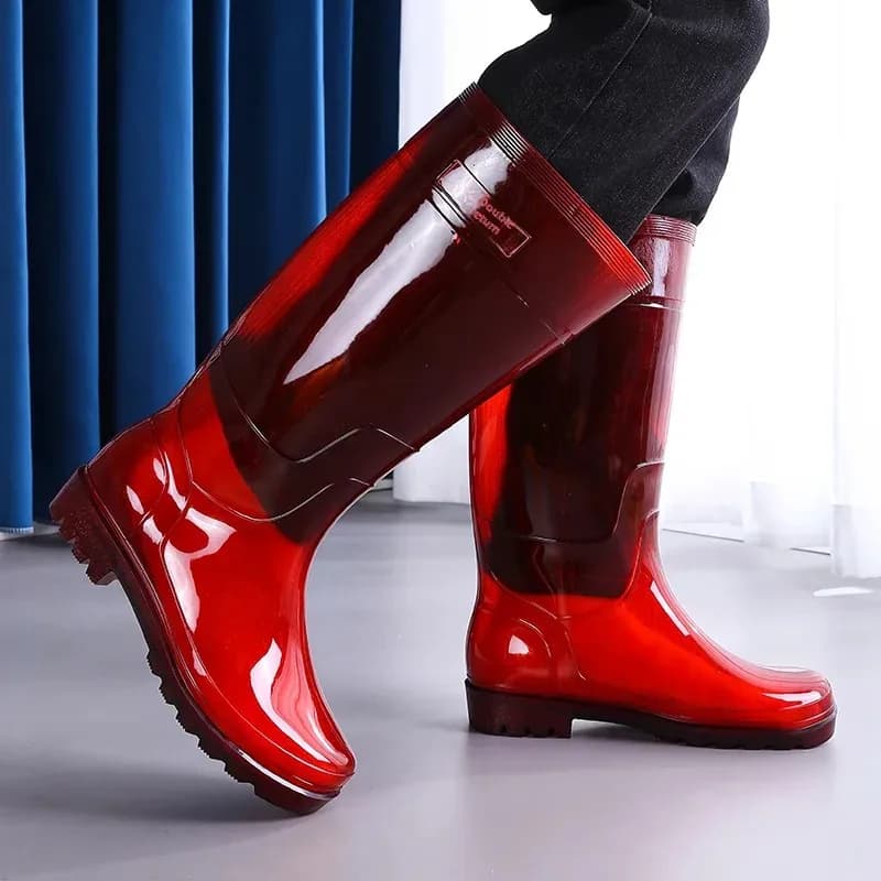 Bottes de travail hautes 2024 pour pêche agricole imperméables séchage rapide antidérapantes durables