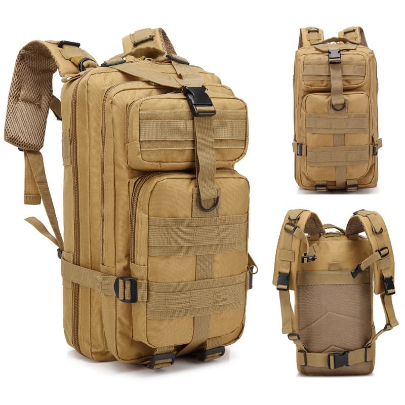 Sac à dos tactique classique camouflage 3P - Randonnée chasse pêche sport voyage extérieur nylon résistant