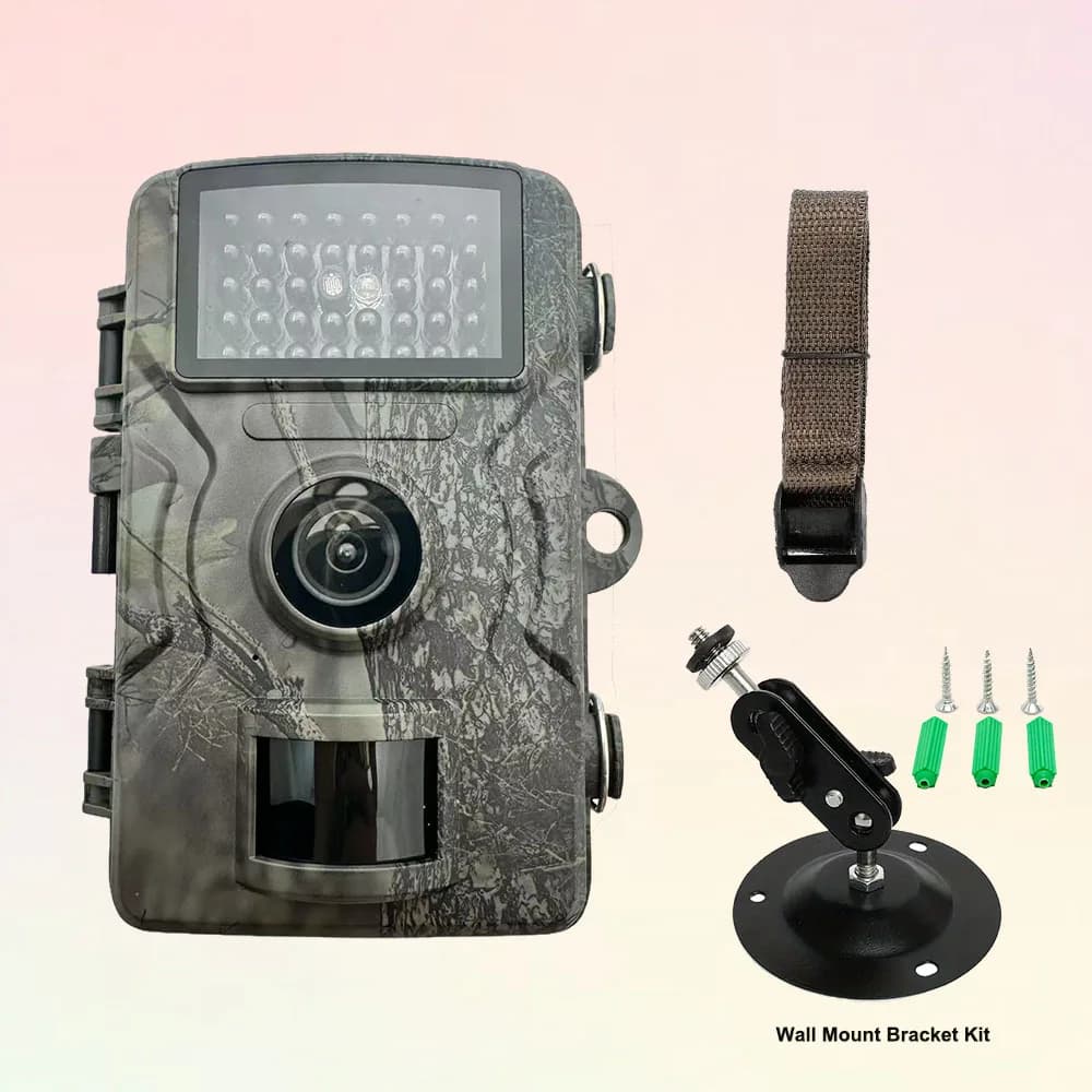 Caméra de chasse extérieure 720P HD étanche pour surveillance optimale de la faune aquatique et piscicole