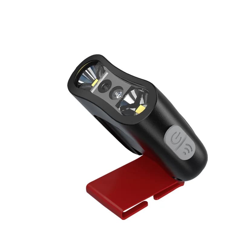 Lampe de casquette LED étanche rechargeable USB ultra lumineuse pour pêche nocturne