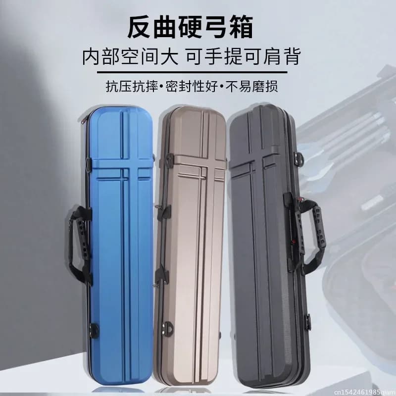 Étui rigide ABS protection cannes pêche 70-130cm étui transport dur portable couverture sécurité