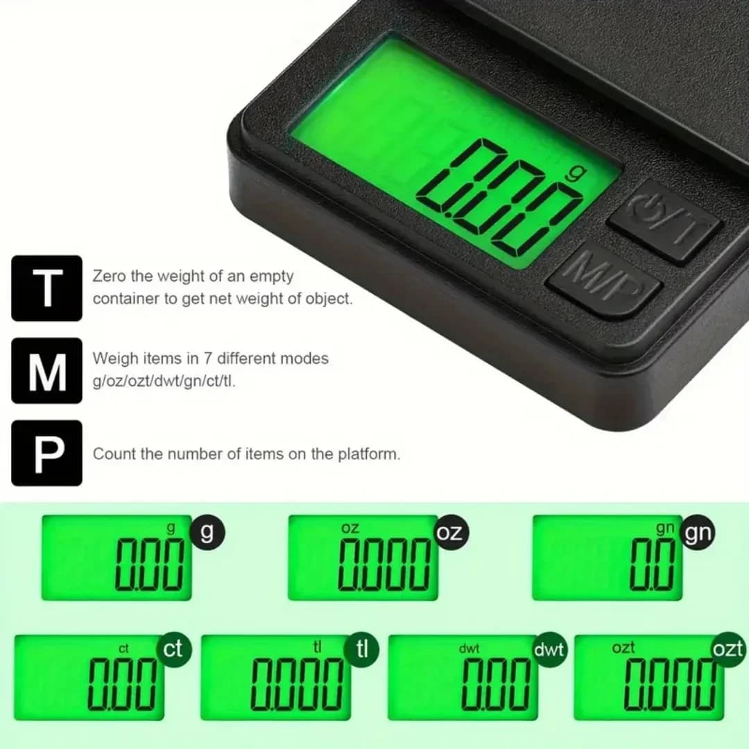 Nouvelle balance digitale pêche 0.01g - Balance électronique portable haute précision pour appâts