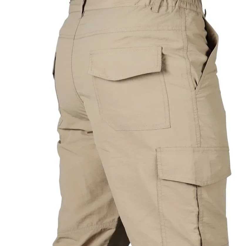 Pantalon cargo travail asiatique homme pour pêche professionnelle et activités intensives