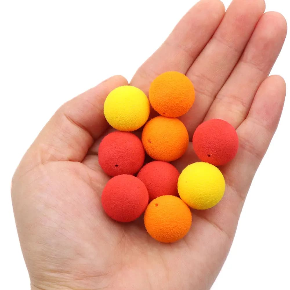 Bouillettes carp fishing 10pcs 17mm - Appâts flottants pour pop up hair rig et method feeder