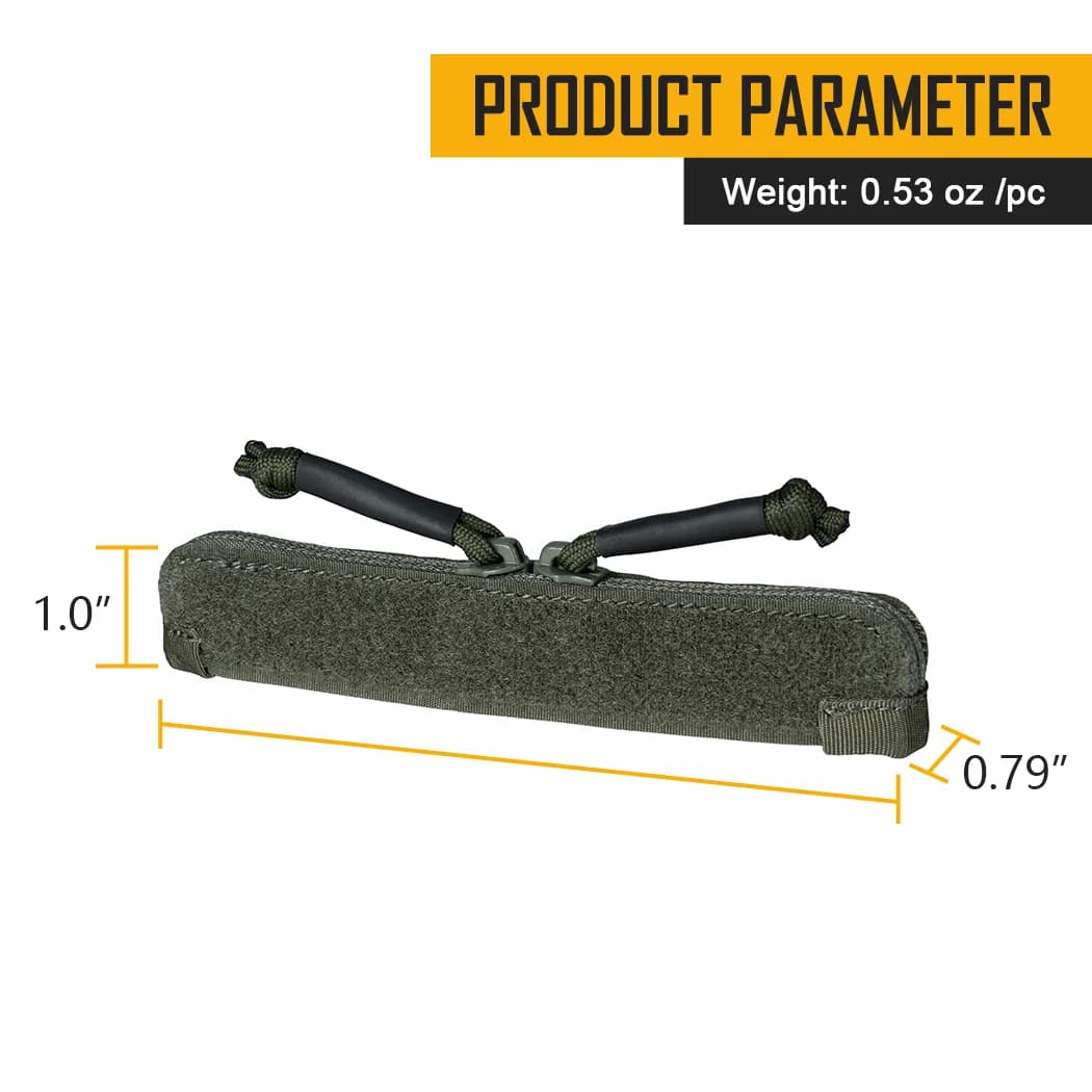 Poche de rangement double zip IDOGEAR pour gilet tactique JPC2.0 pêche organisation