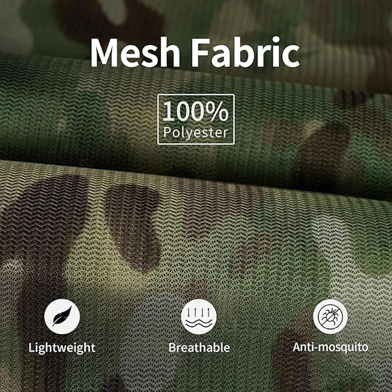 Combinaison Ghillie camouflage pêche chasse extérieur vêtement anti-moustiques jungle camping