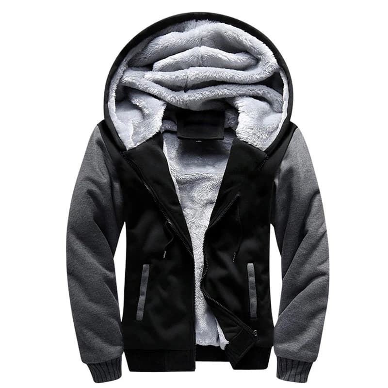 Veste pêche camouflage polaire - Vêtement chaud discret pour pêche hivernale
