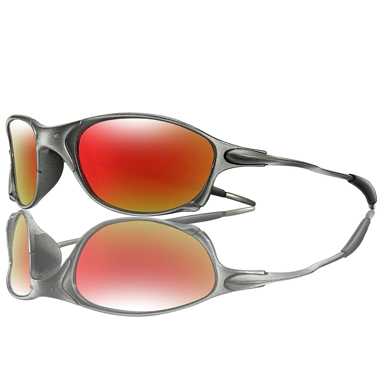 Lunettes de pêche PC légères - Vélo et conduite - Protection UV400 pour activités outdoor quotidiennes