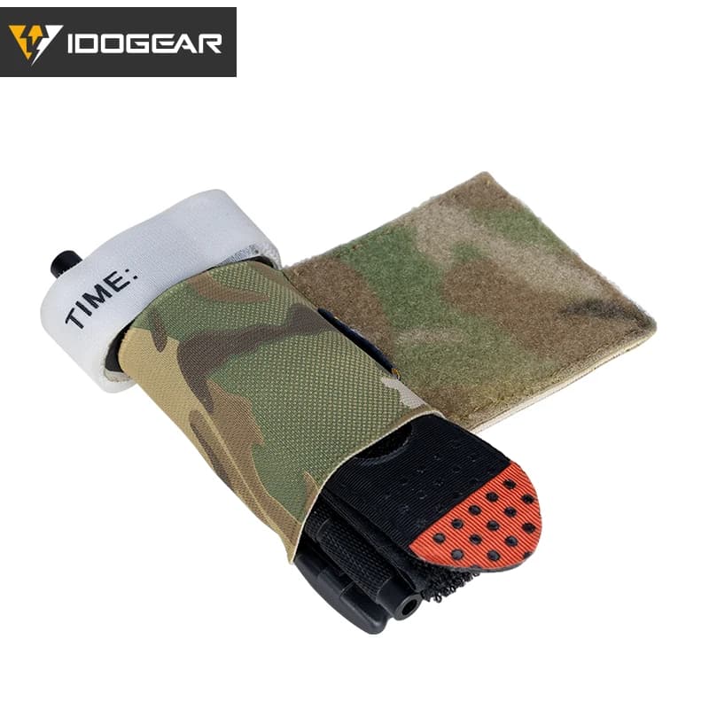 Poches tourniquet IDOGEAR TA 2 pièces - Trousse premier secours légère pêche chasse 3581