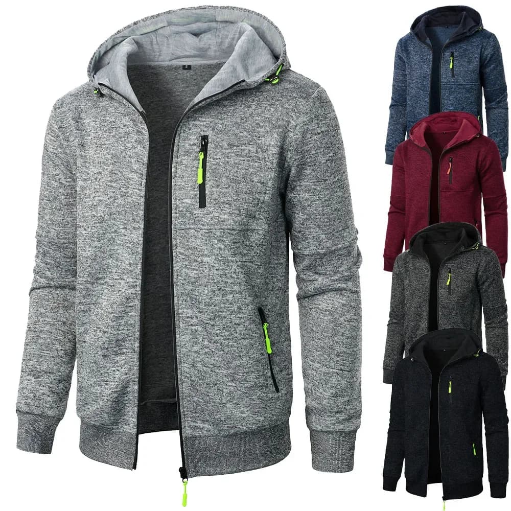 Sweatshirt pêche homme capuche - Vêtement technique confortable pour pêche sportive automne