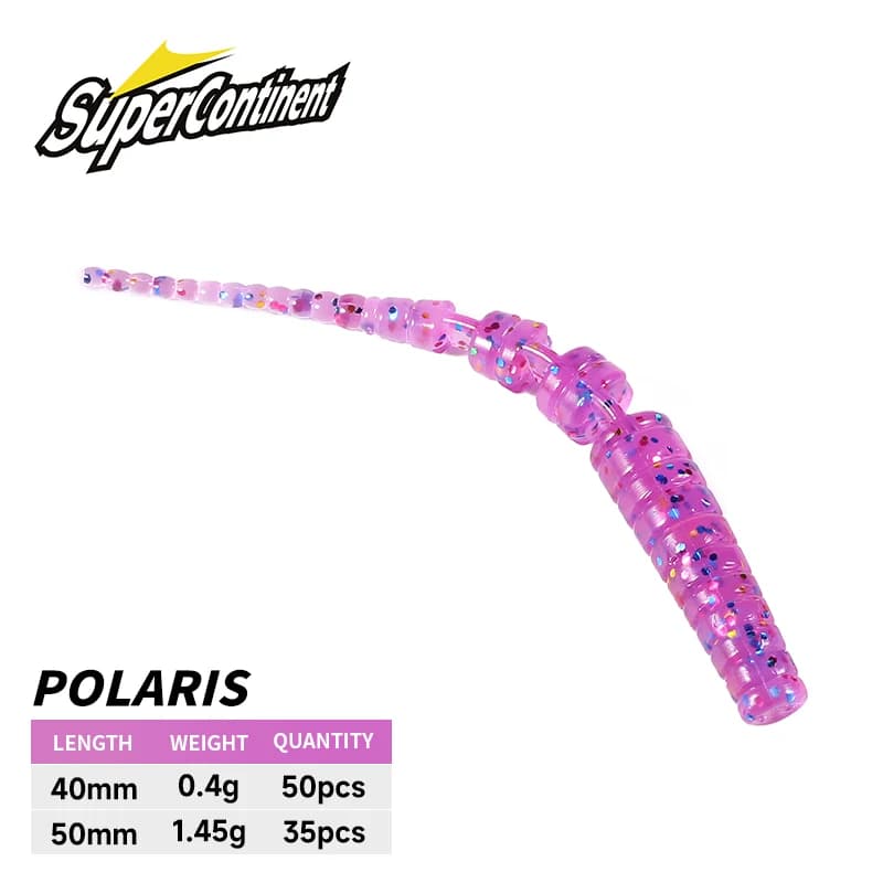 Leurre souple Supercontinent 4cm 5cm pas cher pour carnassiers - Leurre plombé pêche polaire leurre artificiel