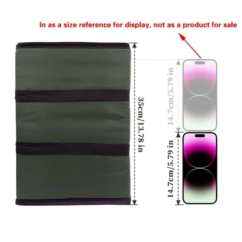 Tapis décrochage confortable à poignée - Coussin éponge respirant - Protection poisson polyvalente extérieur