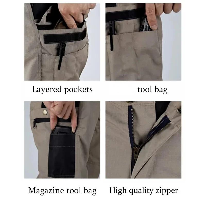 Pantalon cargo tactique imperméable résistant pêche chasse - Multi-poches homme outdoor durable