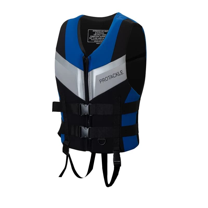 Gilet de sauvetage professionnel grande flottabilité pêche bateau moteur snorkeling résistant