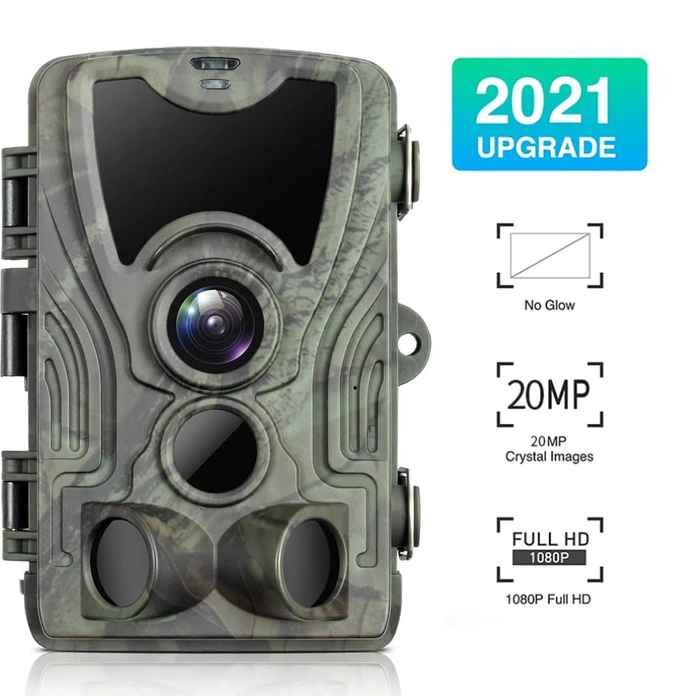 Caméra de chasse HC801A vision nocturne détection mouvement pour pistage animalier et surveillance extérieure