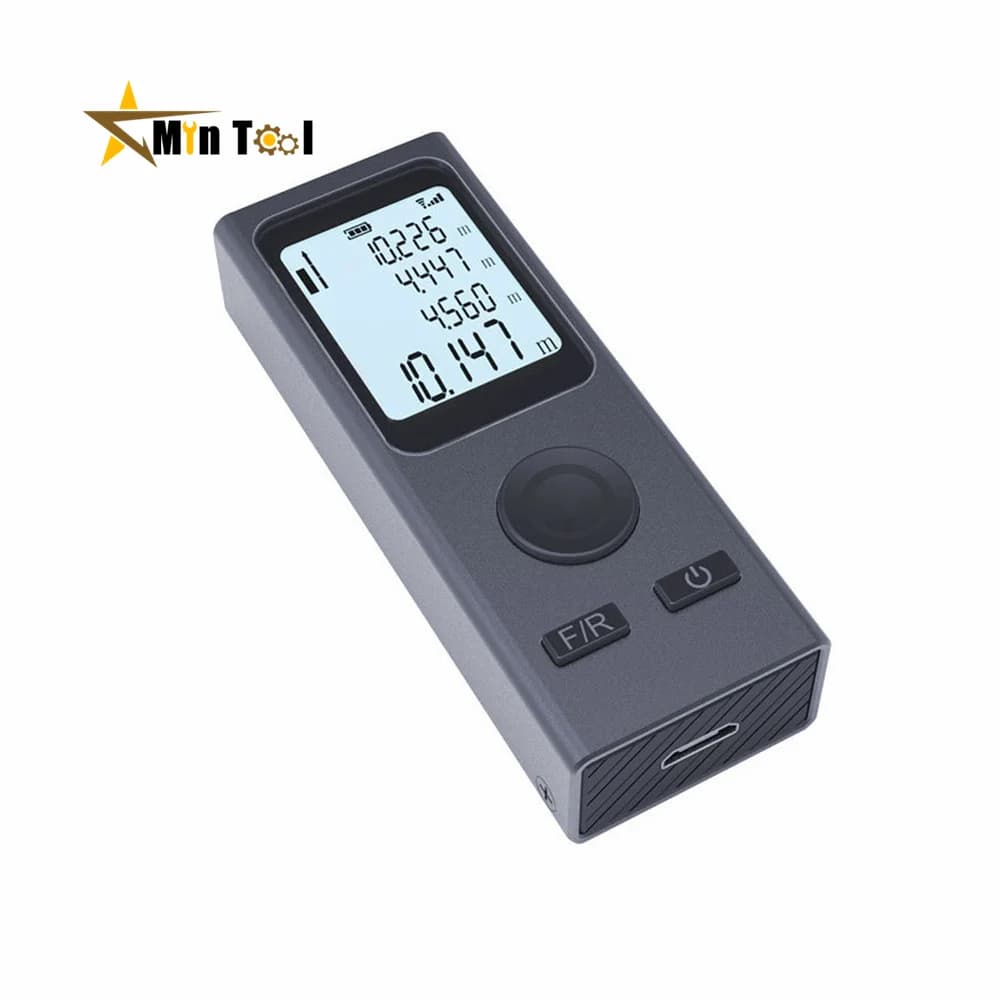 Distanciomètre laser 25M à 60M rechargeable USB - Outil multifonction pour pêche et bricolage