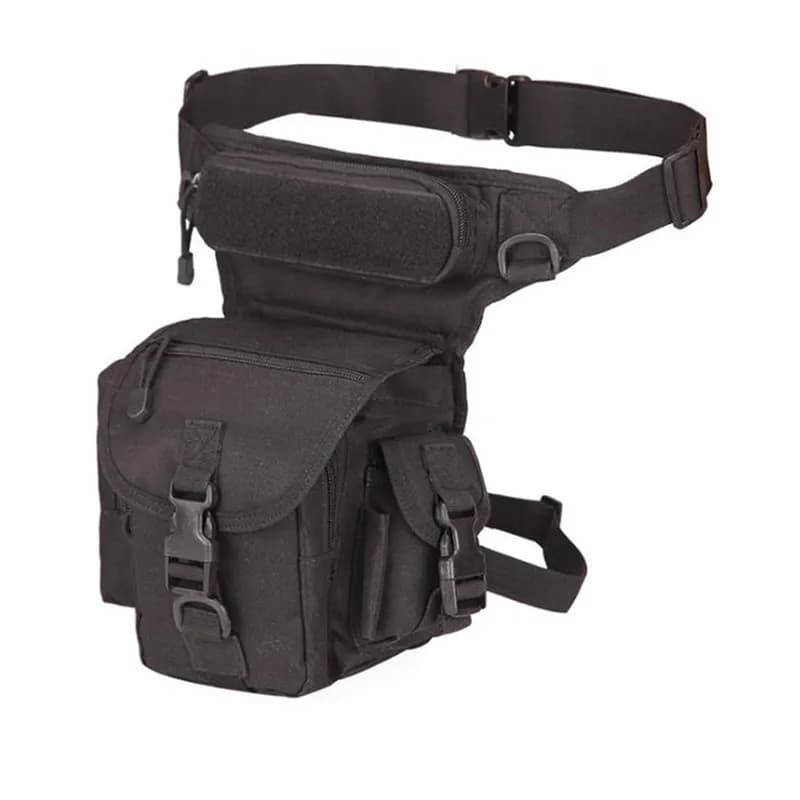 Sac cuisse étanche tactique - Pochette pratique pour pêche avec accès rapide accessoires