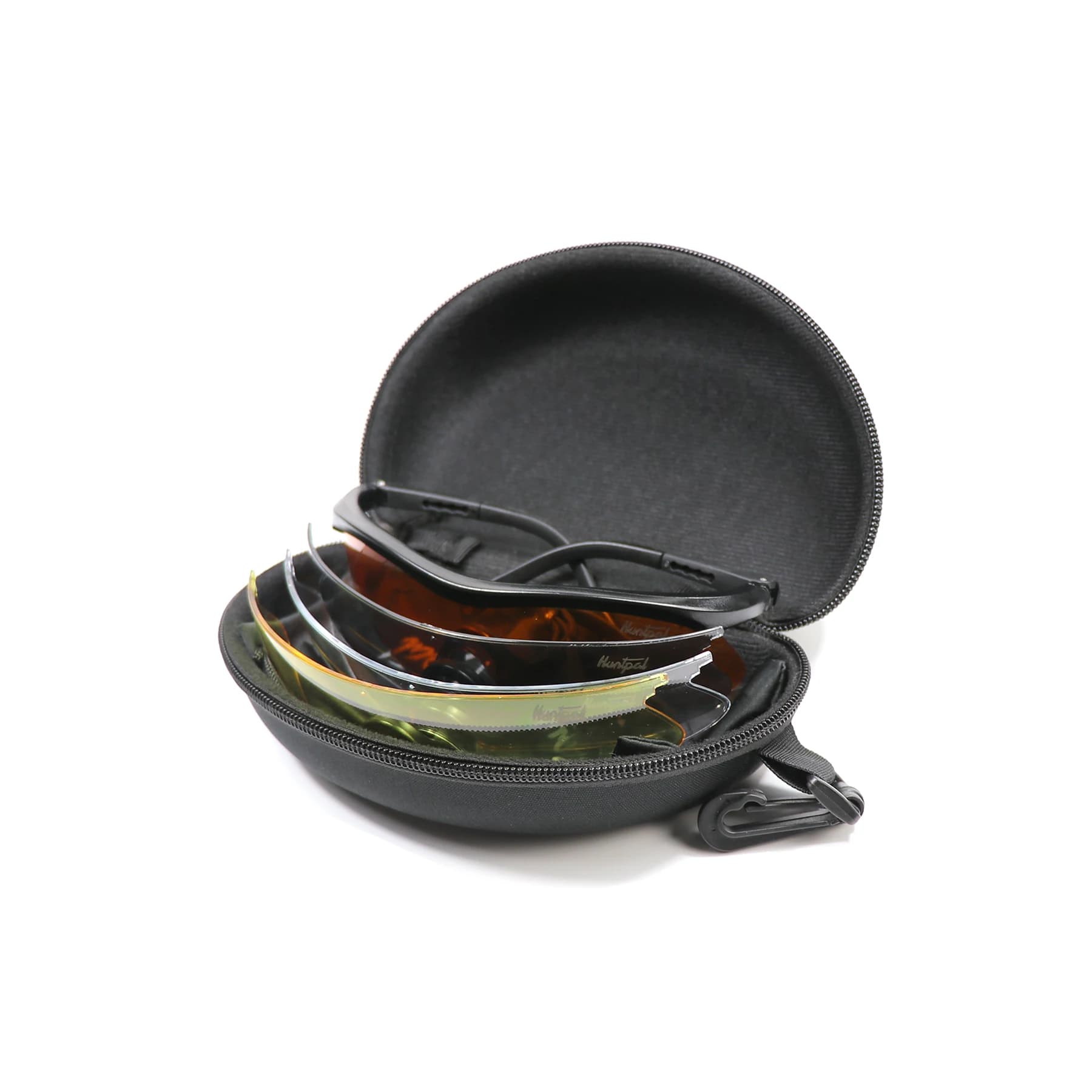 Kit lunettes airsoft 4 verres interchangeables pour paintball chasse pêche - protection complète