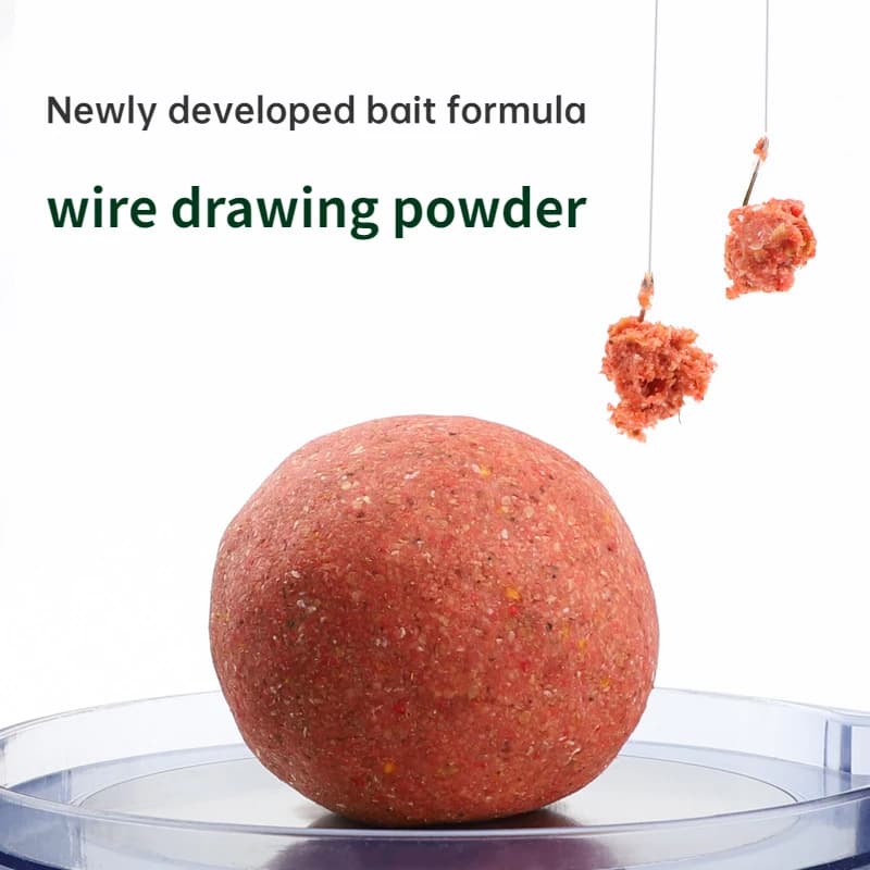 Poudre appât 250g - Additif tapioca perles pour pâte à carpe et carassin, rehausseur d'attractivité