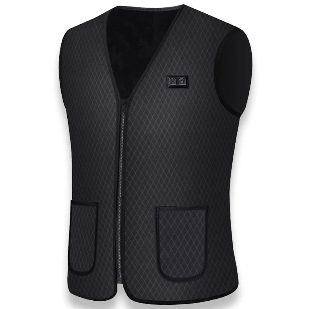 Veste chauffante homme femme USB pour camping et sport avec technologie graphene