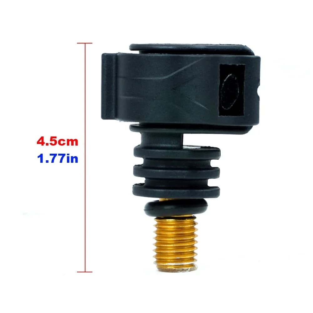 Connecteur rapide ajustable Hirisi AQ212 pour alarmes de carpe et rod pods - Lot de 2 pièces