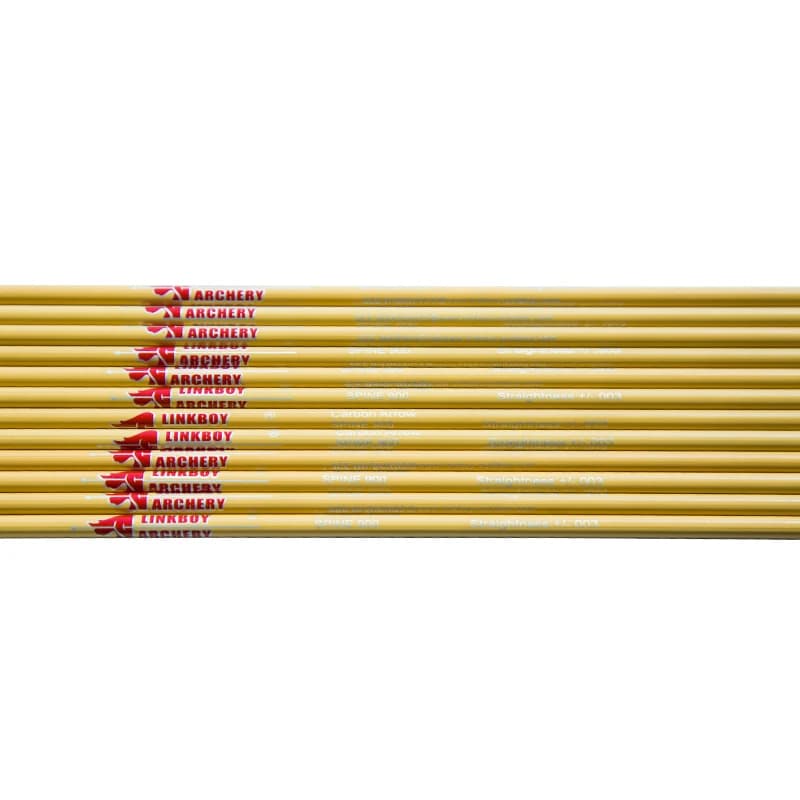 12 fûts flèche carbone peau bambou ID4.2mm pointes 80gr pour pêche à l'arc récurvé accessoires